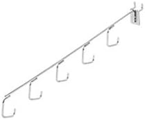 J in Chrome Finish 12 Inches - Count of 10
