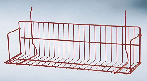 Standard Shelves in Hammertone 24 Inches Wide for Slatwall - Pack of 10
