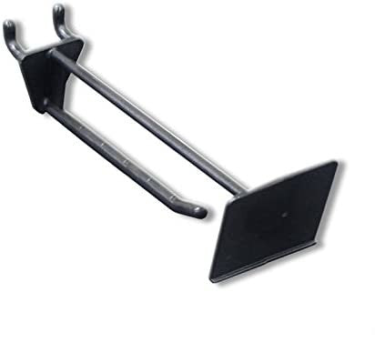 Nylon Scan Hooks in Black 4 Inches Long - Count of 50