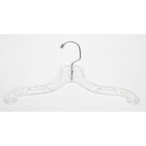 Children's Hanger in Clear 12 Inch - Pack of 100