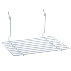 Flat Wire Shelf in White 12 W x 8 D Inches - Box of 5