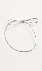 Stretch Loops in Shiny Silver 8 Inches Long for Jewelry Boxes - Lot of 50