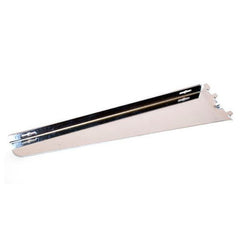 Shelf Brackets in Chrome 16 Inches Long for 1 Inch Slot OC - Count of 10