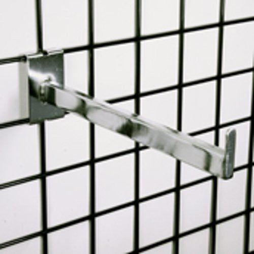 Rectangular Faceouts in Chrome 12 Inches Long - Box of 10