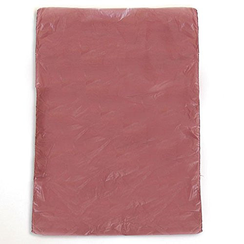High Density Plastic Bag in Burgundy 6.5 x 9.5 Inches - Box of 1000