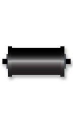 2 Line Ink Roller in Black for Pricing Gun