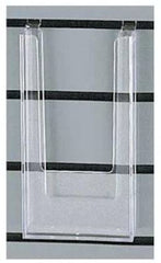 Styrene Literature Holders in Clear 4.5 W x 8.5 H x 1 D Inches - Case of 5