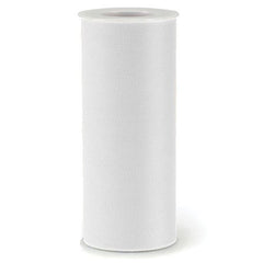 Tulle Fabric in White Finish 6 W Inches - Pack of 10 Rolls