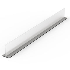 Magnetic Shelf Dividers 1.5 H x 12 Inches - Count of 10