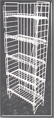 Potato Chip Popcorn Snack Food Floor Display White Rack