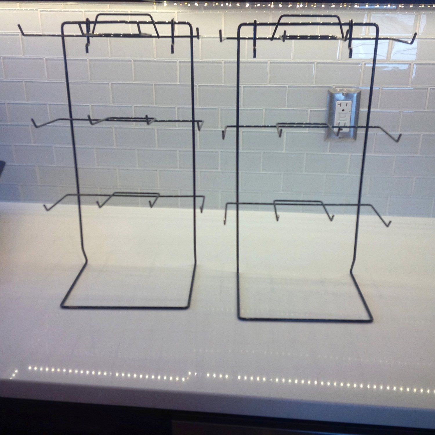 Peg Hook Counter Top Display Rack