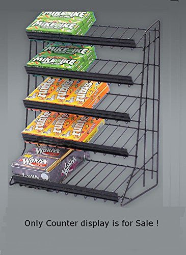 5 Tier Candy Rack Waterfall Merchandiser