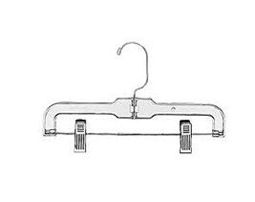 Clear Plastic Children's Skirt and Pants Hangers