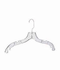 Retails Clear Junior Plastic Dress and Shirt Hangers