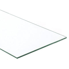 Plate Glass Shelf 12 x 24 x 0.25 Thick Inches