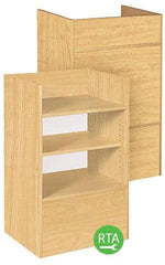 Well Top Register Stand in Maple - 38 H x 18 D x 24 L Inches