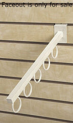 Boutique Waterfall Faceout in Ivory 16 Inches Long for Slatwall - Case of 10
