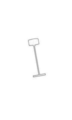 Regular Tagging Fasteners in Clear 1 Inches Long - Case of 5000