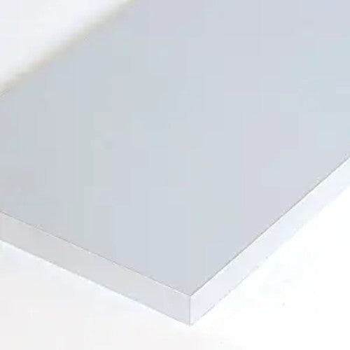 Melamine Shelf in Gray 10 x 24 Inches