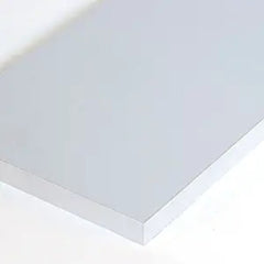 Melamine Shelf in Gray 10 x 24 Inches