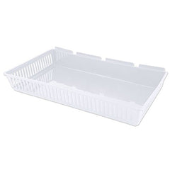 White Jumbo Cratebox 3.54 D x 22.04 W x 3.86 H Inches - Case of 10