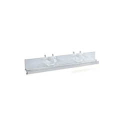 Acrylic J Bar Systems in Clear 8 W x 2 H Inches - Box of 4