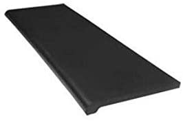 Bullnose Molded Shelf in Black 13 W x 48 L Inches