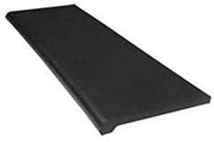Bullnose Molded Shelf in Black 13 W x 48 L Inches