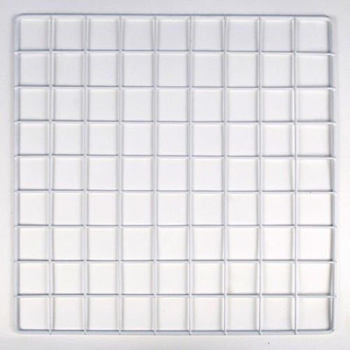 Mini Gridwall panels in White 14 x 14 Inches - Set of 4