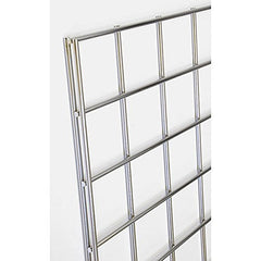 Gridwall Panels in Chrome 2 W x 5 H Feet - Case of 4