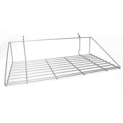 Double Shirt Wire Shelf in Chrome 23.5 W x 14 D Inches
