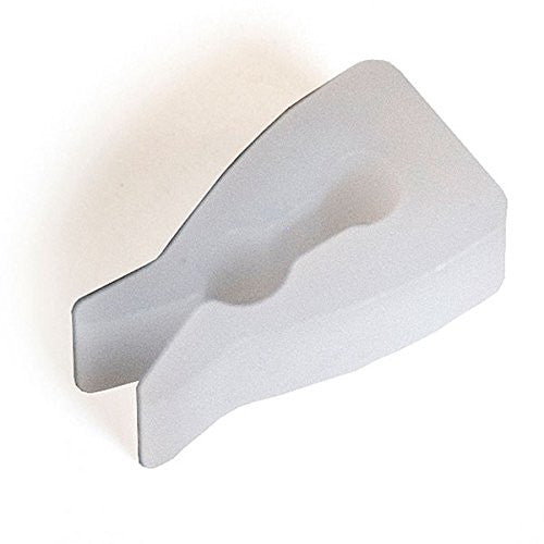 Inventory Control Clip in White for Wire Hooks - Lot of 100