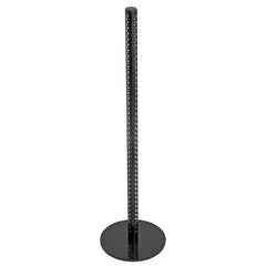 Metal Queuing System Post in Black 48 H x 13.5 Dia Inches