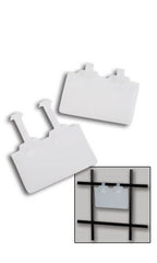 Double Loop Adhesive Label Holder 2.5 L X 1.5 H Inches - Case of 100