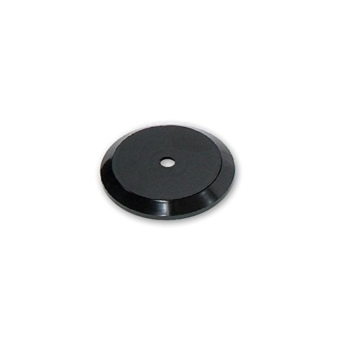 Plastic Revolving Display Bases in Black 5 D x 0.75 H Inches - Case of 10