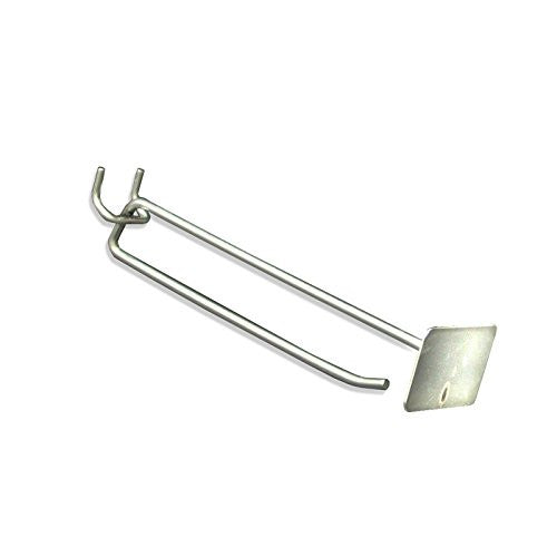 Galvanized Metal Scan Hook 6 L X 0.187 D Inches - Case of 50
