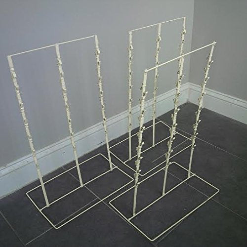 Triple Round Strip Chip Display Rack(Almond)