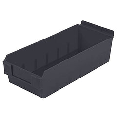 Slatwall Shelfbox in Black 18 D X 5.51 W X 3.74 H Inches
