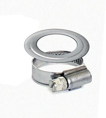 Metal Clamp and Washer in Silver Finish