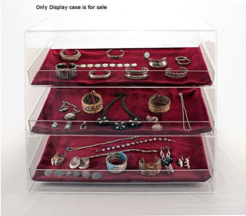  Acrylic Jewelry Crafts Display Case