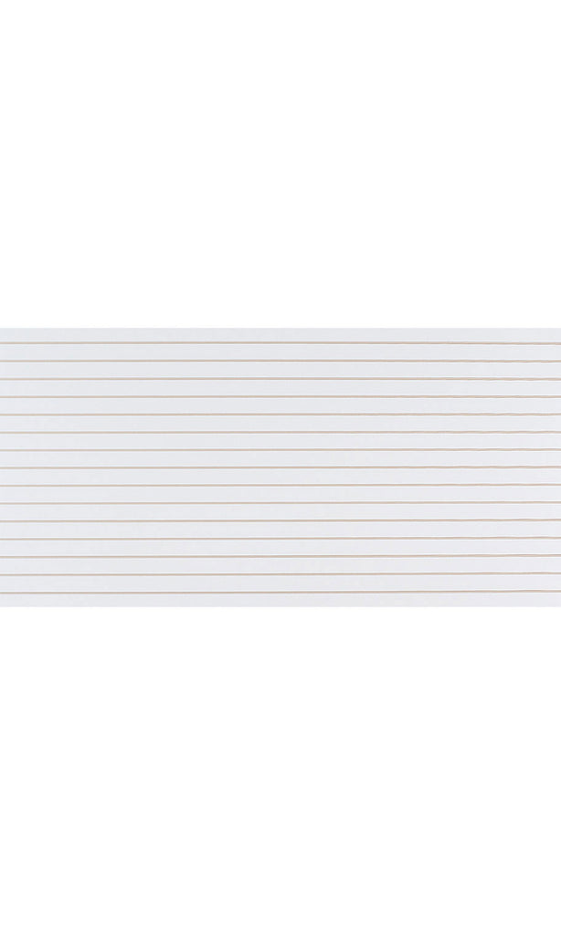 Horizontal Slatwall Panel in White 4 H X 8 W Feet - Box of 2