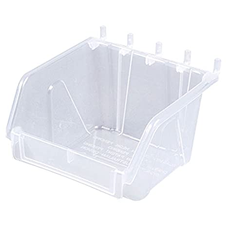 Hobibox Small Display Bin in Clear 4 D x 4.5 W x 3 H Inches -Box of 10