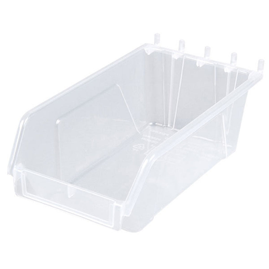 Hobibox Display Bin in Clear 7.5 D x 4.5 W x 3 H Inches - Count of 10