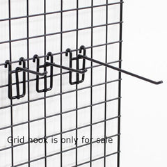 Grid Screen Hooks in Black 4 Inches Long - Box of 25