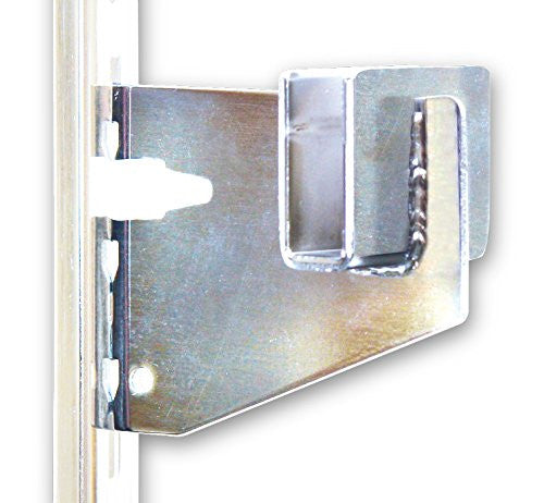 Rectangular Hangrail Bracket in Chrome 3 Inches Long