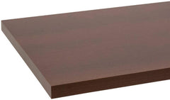 Melamine Shelves in Chocolate Cherry 14 x 36 Inches - Case of 8
