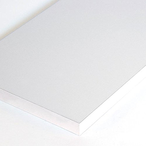 Melamine Shelf in White 8 X 36 Inches - Pack of 10