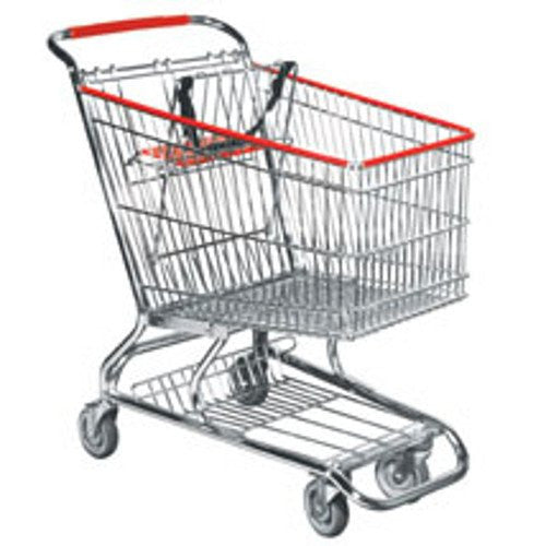 Extra Tough Steel Grocery Shopping Carts 36 H X 30 L Inches