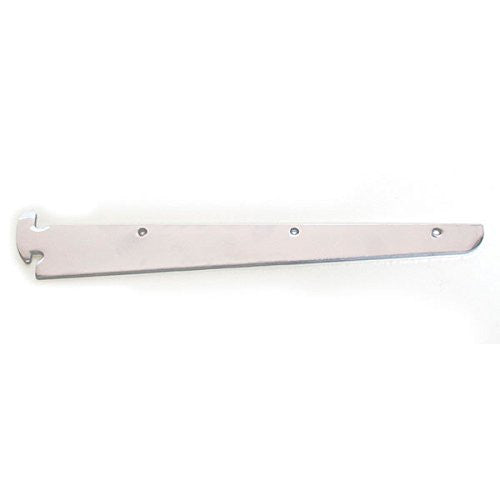 Shelf Brackets in Chrome 10 Inches Long for 1 Inch Slot OC - Box of 25