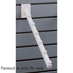 6 Balls Waterfall Faceouts in White 16 Inches Long - Box of 8